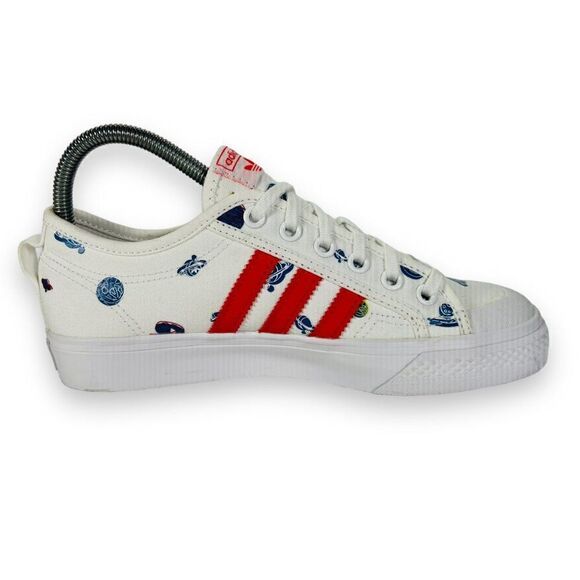 Adidas Nizza J 'Out Of This World - White' H01101 Youth 5 Women's 6 - Picture 7 of 11